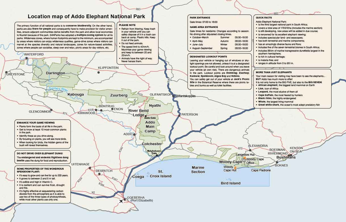 Addo Self-Drive – Routes, Roads and Ratings - HPH Publishing South Africa