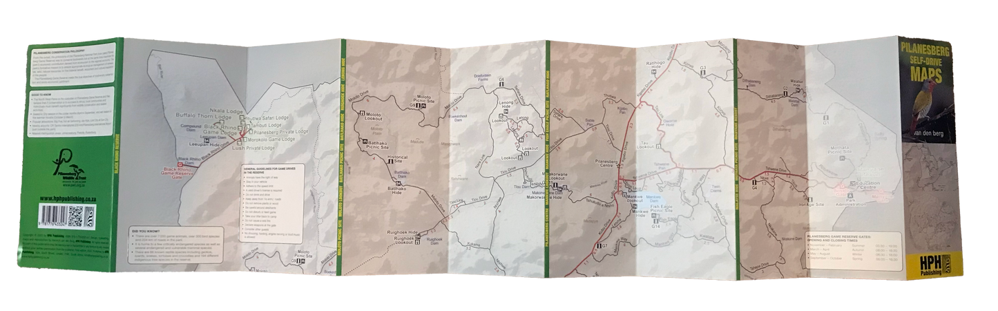 Pilanesberg Fold-Out Map