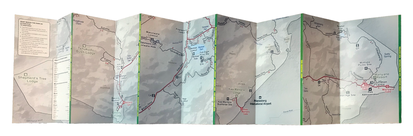 Pilanesberg Fold-Out Map